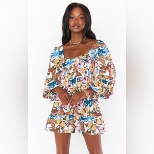 Show me your Mumu: mandi mini dress butterfly
